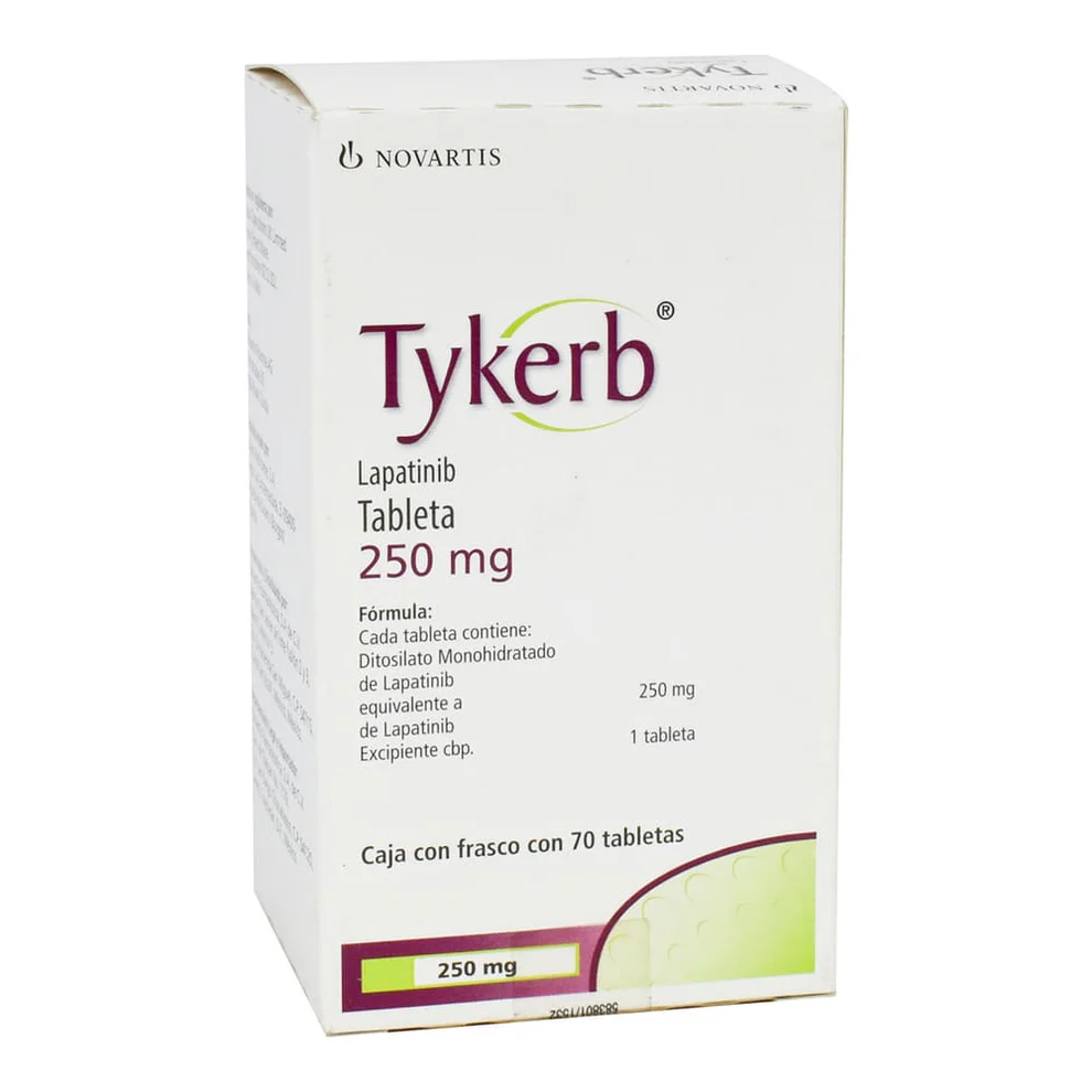 Tykerb 250 Mg 70 Tabletas
